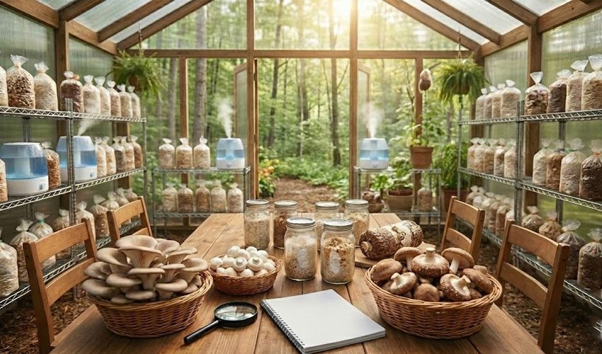 Mantar Yetiştiriciliği Eğitimi