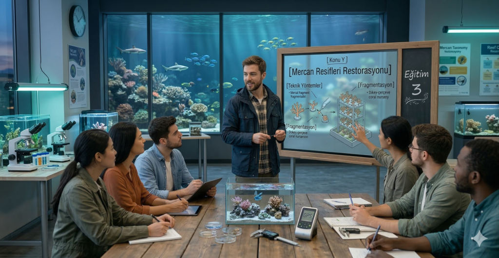 Mercan Resifi Restorasyonu Eğitimi​